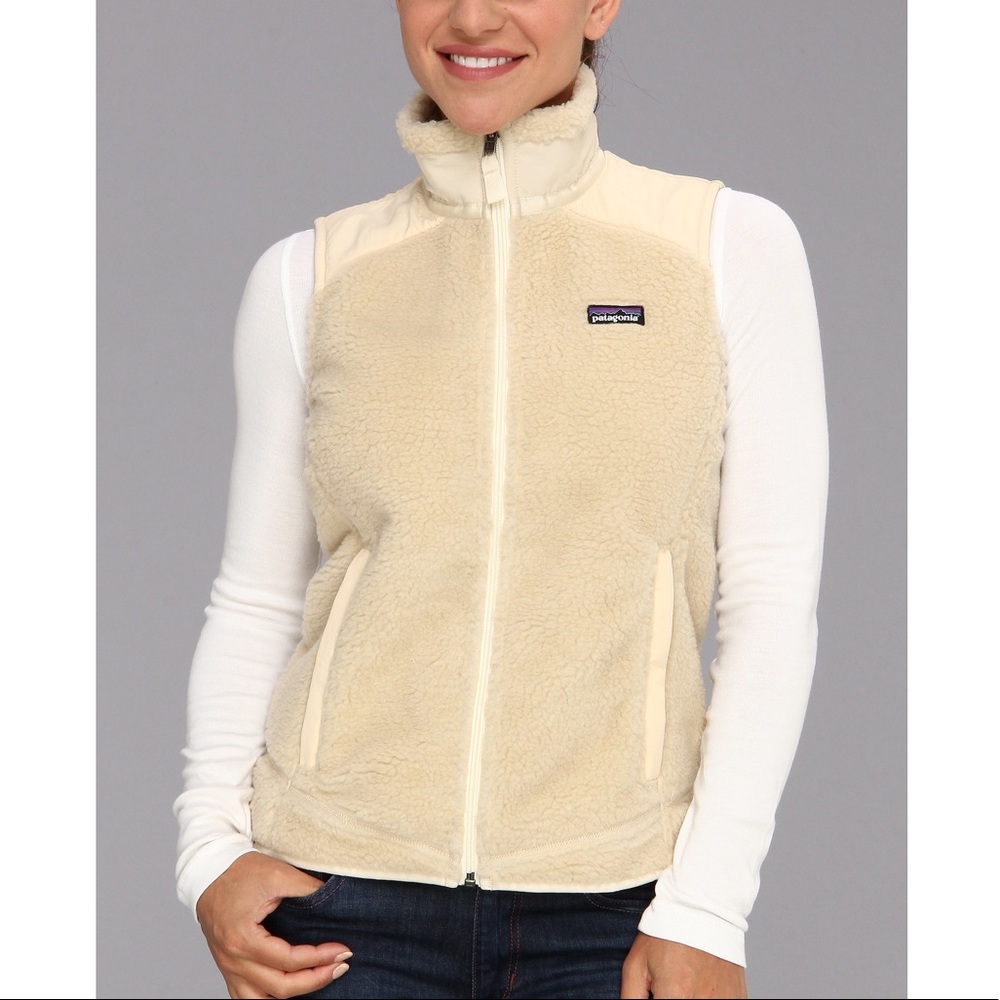 Patagonia faux fur vest